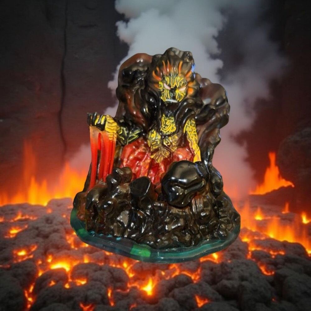 Disney Moana Island Volcano Goddess Te Ka Figure Figurine Luau Cake Topper B15